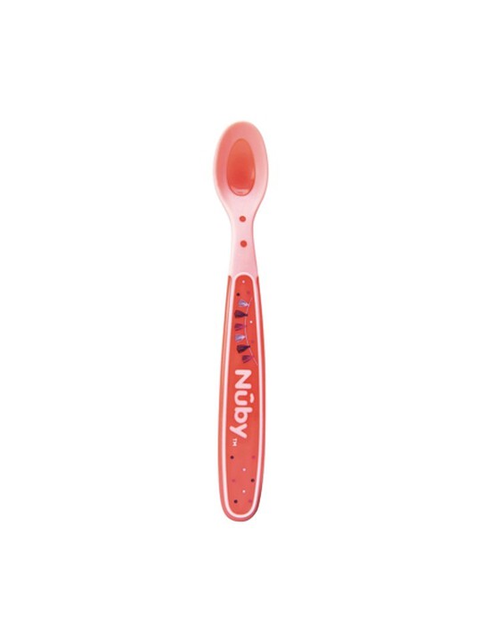 Nuby Little Moments Hot Safe Spoon - 2 Pc image number 3